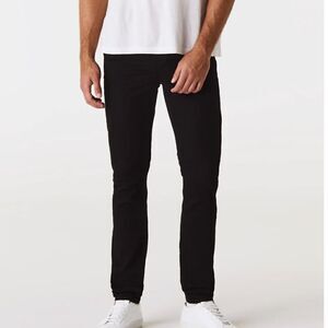 Ksubi Cotton Chitch Laid Denim Black Size 31 NWT MSRP $195